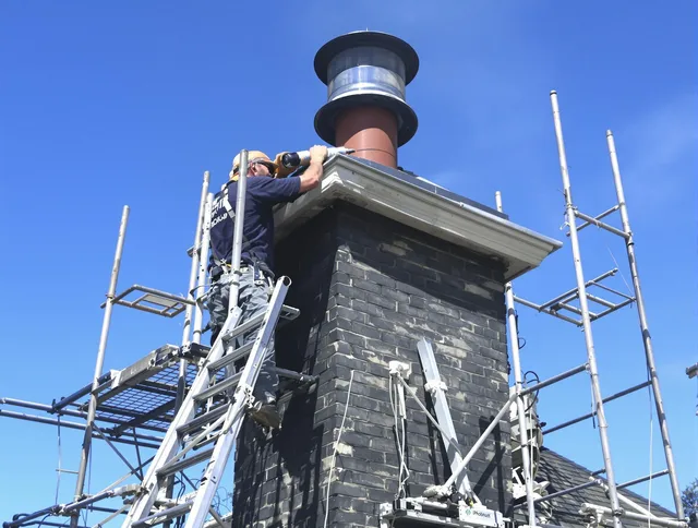 Sturdy chimney crown finished by Avon Chimney Sweep in Avon, OH