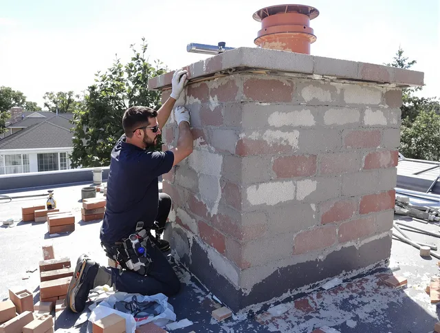 Advanced chimney repair process by Avon Chimney Sweep in Avon, OH