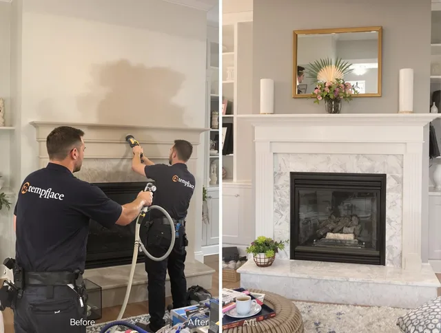 Professional soot removal by Avon Chimney Sweep team in Avon, OH